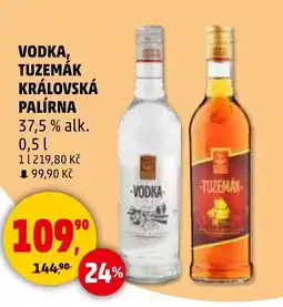 Penny Market Vodka, Tuzemák Královská palírna nabídka