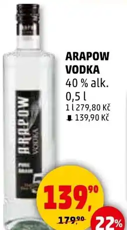 Penny Market ARAPOW Vodka nabídka