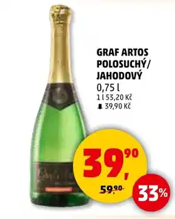 Penny Market Graf Artos polosuchý/ jahodový nabídka