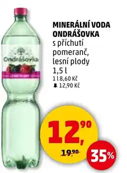 Penny Market ONDRÁŠOVKA Minerální voda nabídka