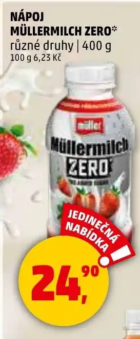 Penny Market Nápoj Müllermilch zero nabídka