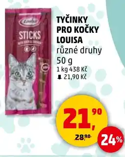Penny Market LOUISA Tyčinky pro kočky nabídka