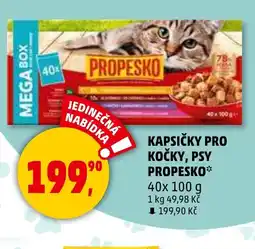 Penny Market PROPESKO Kapsičky pro kočky, psy nabídka
