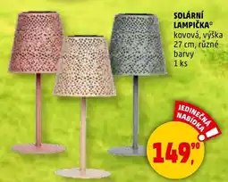 Penny Market Solární lampička nabídka