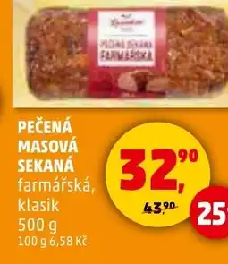 Penny Market Pečená masová sekaná nabídka