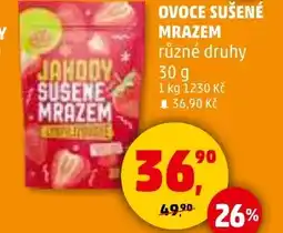 Penny Market Ovoce sušené mrazem nabídka