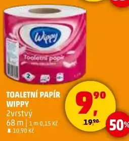 Penny Market WIPPY Toaletní papír nabídka