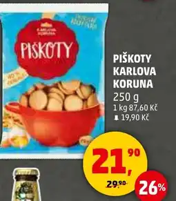 Penny Market Piškoty Karlova koruna nabídka