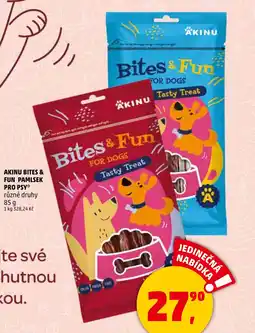 Penny Market AKINU Fun pamlsek pro psy nabídka