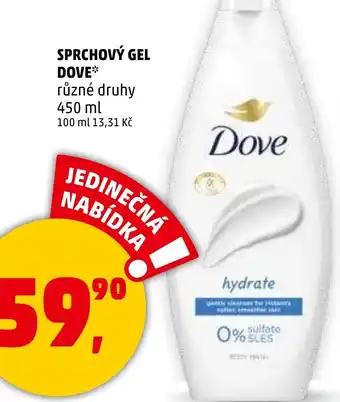 Penny Market DOVE Sprchový gel nabídka