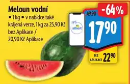 Albert Meloun vodní nabídka