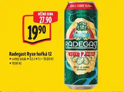 Albert Radegast Ryze hořká 12 nabídka