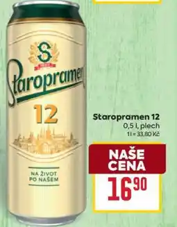 Billa Staropramen 12 nabídka