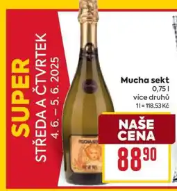 Billa Mucha sekt nabídka