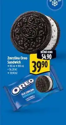 Albert Zmrzlina Oreo Sandwich nabídka