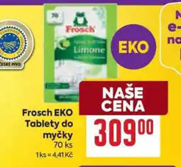 Billa Frosch EKO Tablety do myčky nabídka