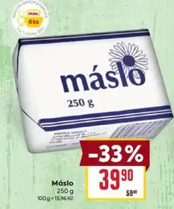 Billa Máslo nabídka
