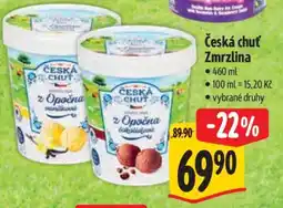 Albert Česká chuť Zmrzlina nabídka