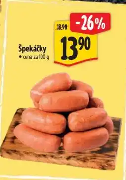 Albert ŠPEKÁČKY nabídka
