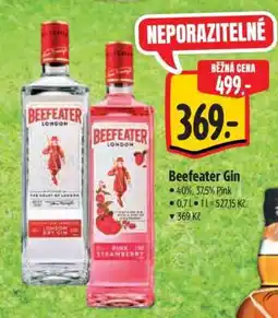 Albert Beefeater Gin nabídka