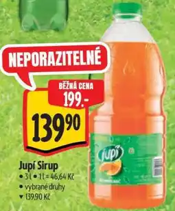 Albert Jupí sirup nabídka