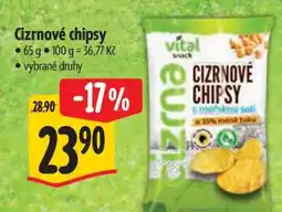 Albert Cizrnové chipsy nabídka