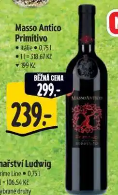 Albert Masso Antico Primitivo nabídka