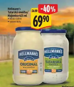 Albert Hellmann's Tatarská omáčka/Majonéza 625 ml nabídka