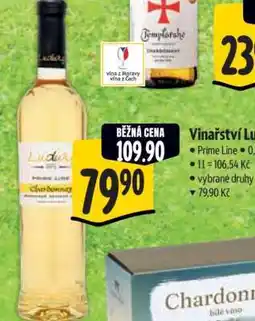 Albert Vinařství Ludvík Prime Line Chardonnay nabídka