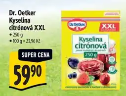 Albert Dr. Oetker Kyselina citronová XXL nabídka
