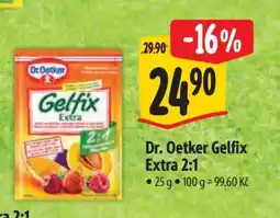 Albert Dr. Oetker Gelfix extra 2 : 1 nabídka