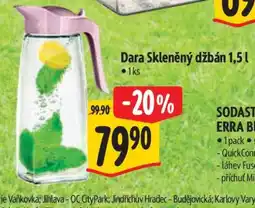 Albert Dara Skleněný džbán 1,5 l nabídka