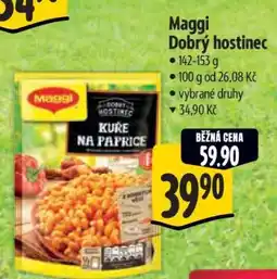 Albert Maggi Dobrý hostinec nabídka