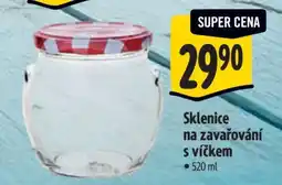 Albert Sklenice na zavařování s víčkem nabídka