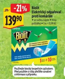 Albert Biolit Elektrický odpařovač proti komárům nabídka