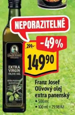 Albert Franz Josef Olivový olej extra panenský nabídka
