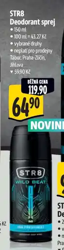 Albert STR8 deodorant sprej nabídka