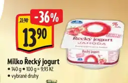 Albert Milko Řecký jogurt nabídka