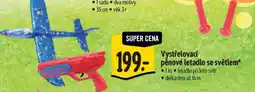 Albert Vystřelovací pěnové letadlo se světlem nabídka