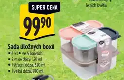Albert Sada úložných boxů nabídka