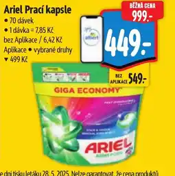 Albert ARIEL Prací kapsle nabídka