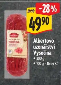 Albert Albertovo uzenářství Vysočina nabídka
