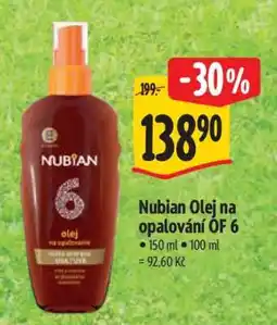 Albert NUBIAN OLEJ NA OPALOVÁNÍ OF 6 nabídka