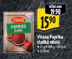 Albert Vitana Paprika sladká mletá nabídka