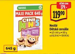 Albert Nestlé Dětské cereálie nabídka