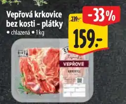 Albert Vepřová krkovice bez kosti – plátky nabídka