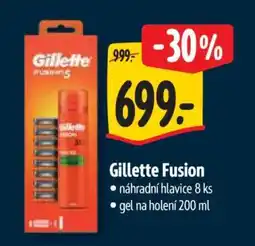 Albert Gillette Fusion nabídka