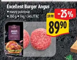 Albert Excellent Burger Angus nabídka