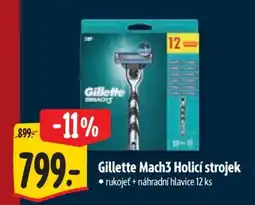 Albert Gillette Mach3 holicí strojek nabídka