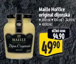 Albert Maille Horčice original dijonská nabídka